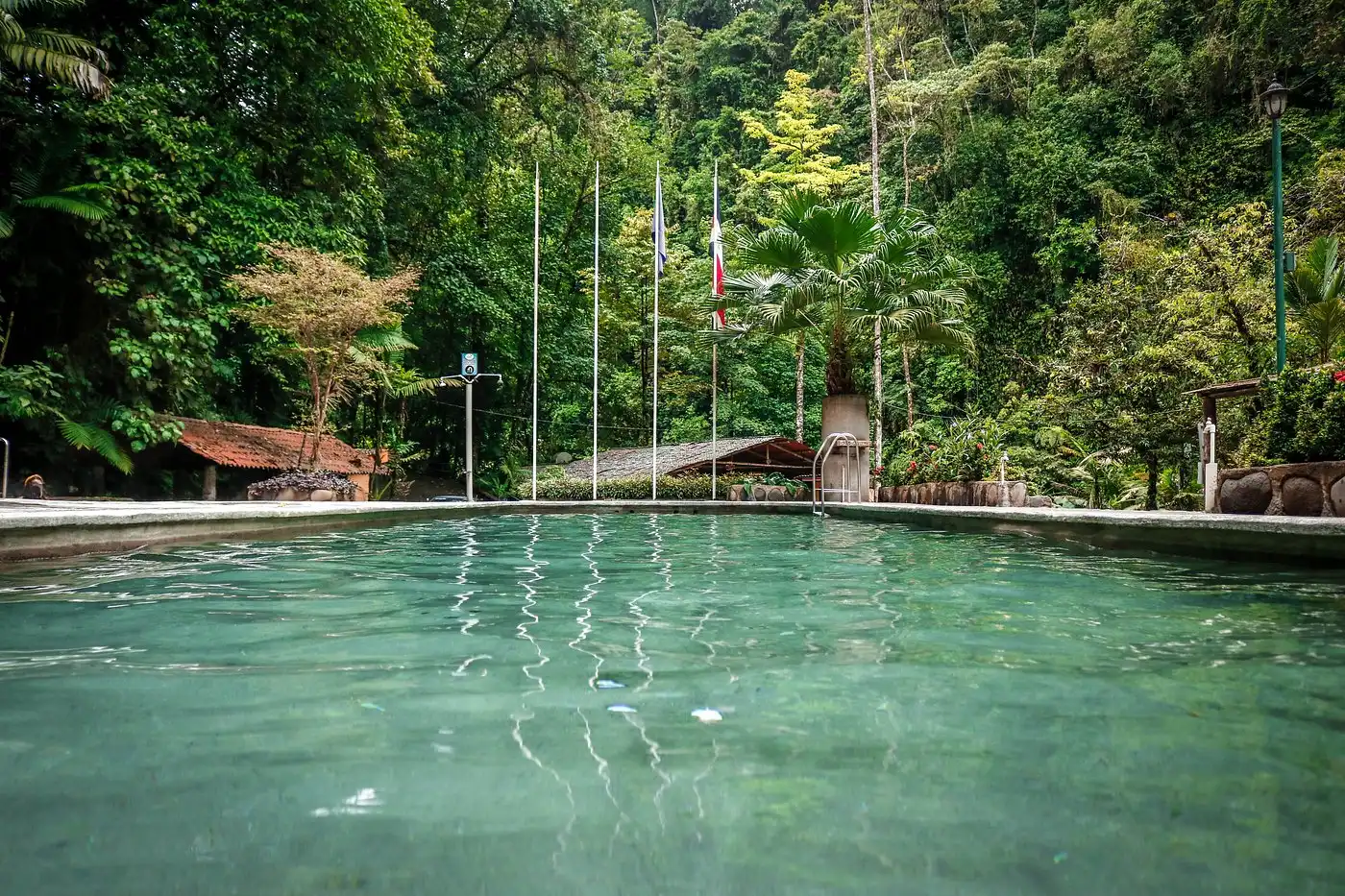 Natural hot springs near NARA